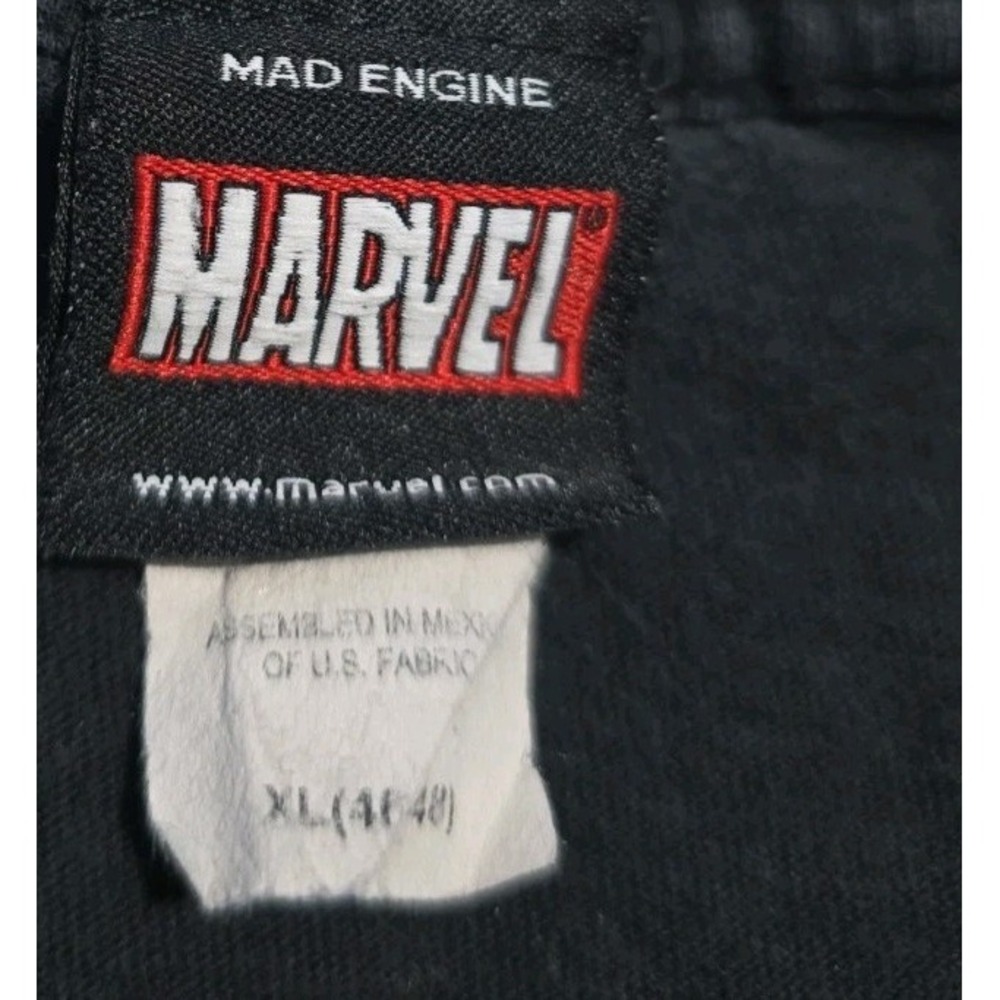 Vintage Mad Engine Marvel X Men Graphic T Shirt XL Wolverine Iron Man Hulk Storm - Picture 4 of 8